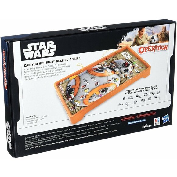 Operation Game Star Wars Edition Disney Electronic Game Collectable New mq - Picture 5 of 8